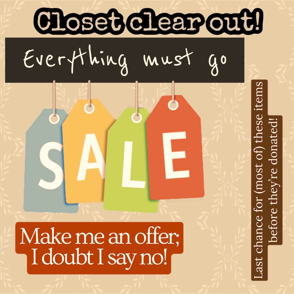 Everything must go